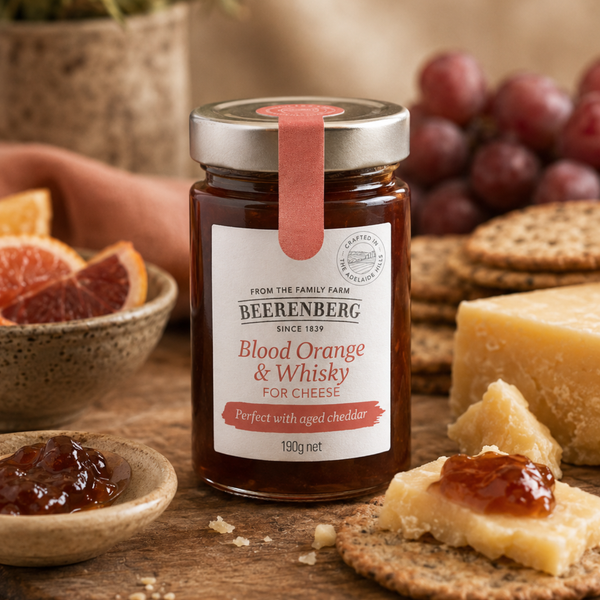 Beerenberg Blood Orange & Whisky for Cheese 190g