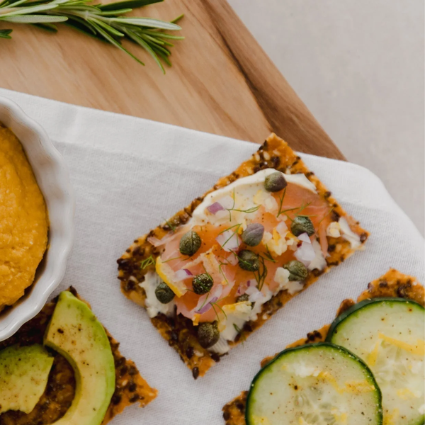 Kiki Seed Cracker Mix Rosemary & Garlic 300g