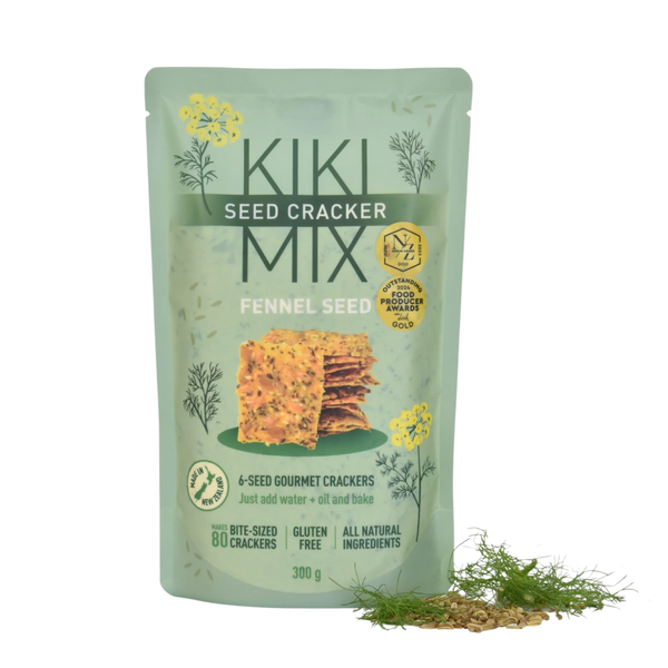 Kiki Seed Cracker Mix Fennel Seed 300g