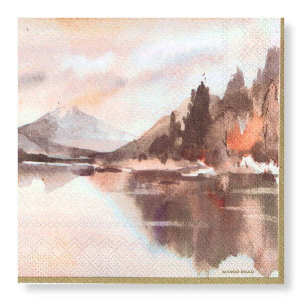 Manor Road The Lake Napkins Dinner 20 pack