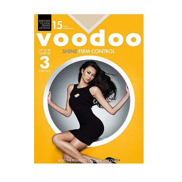 Voodoo Shine Firm Control Jabou XTall 3 Pack