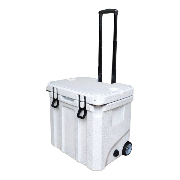 Signature Premium Ice Box 35L White with Wheels