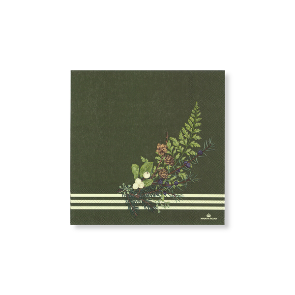 Manor Road Forest Forage Napkins Cocktail 20 pack