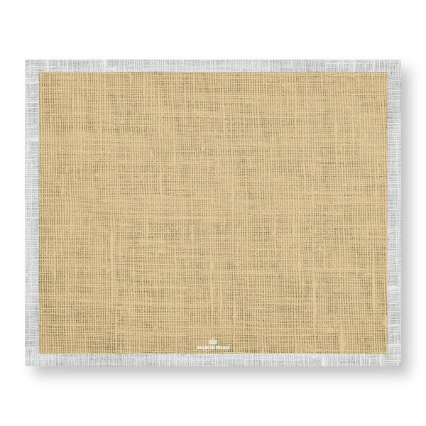 Manor Road Linen Gold Paper Placemat Pad 30 sheets 20 pack