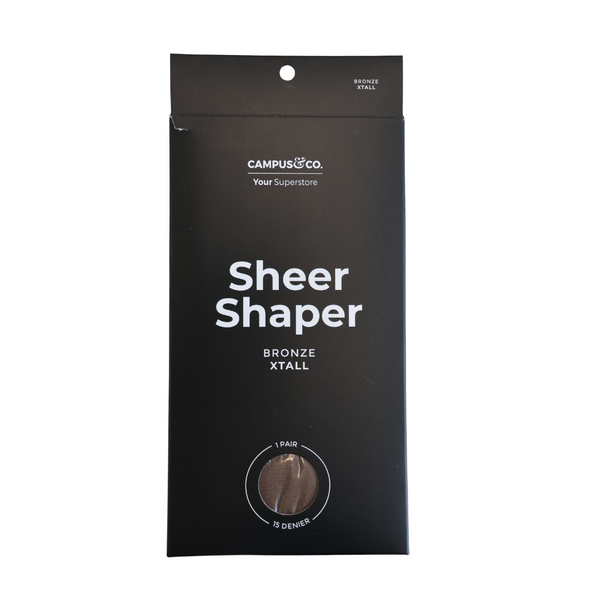 Campus&Co. Satin Sheer Shaper Bronze XTall