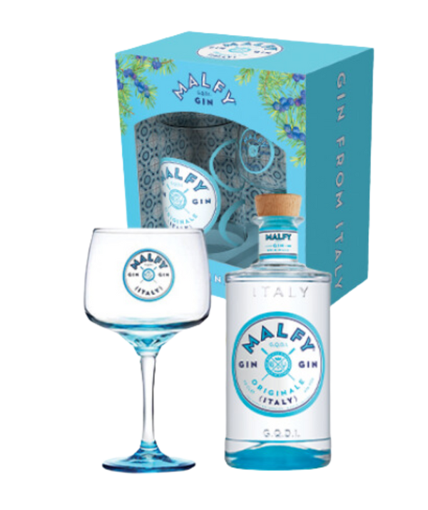 Malfy Originale 700ml Gift Pack + 1 Copa Glass