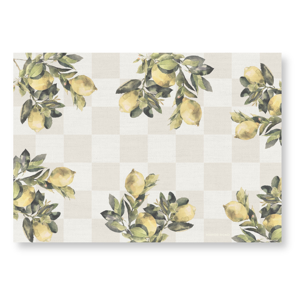 Manor Road A4 Grease Proof Paper Citrons 20 Pack