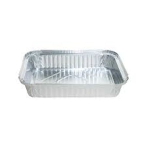 Oblong Foil Tray 1500ml 23.3X16.9X42mm with lid 10 Pack