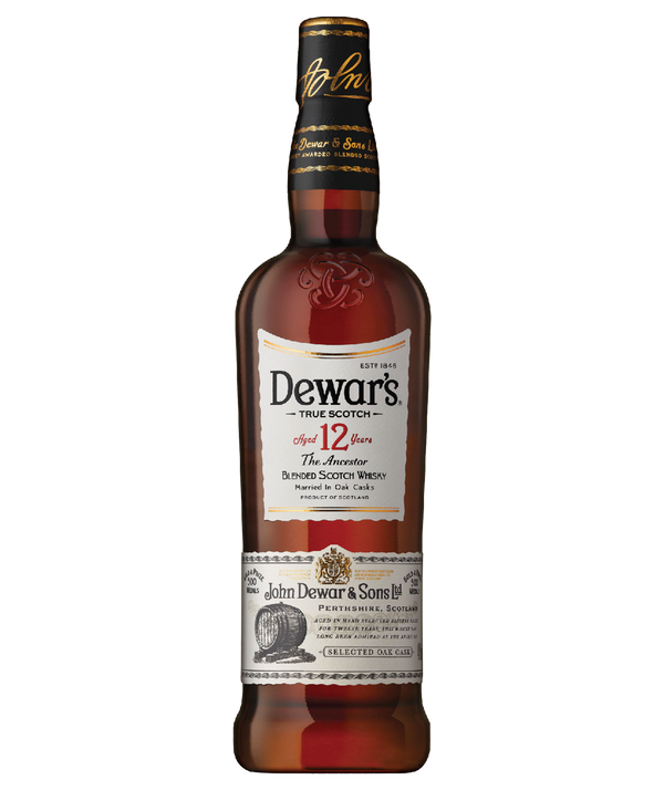 Dewars 12 Year Old Scotch Whisky 700ml