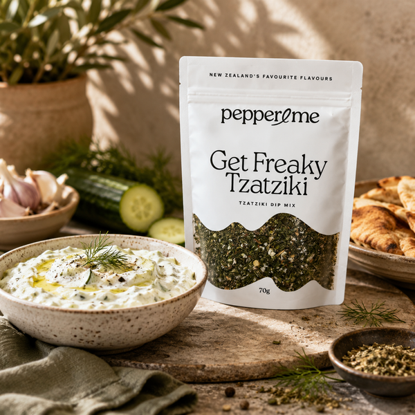 Pepper & Me Get Freaky Tzatziki Dip Mix Bag 70g