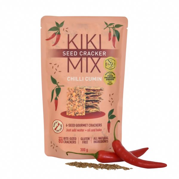 Kiki Seed Cracker Mix Chilli Cumin 300g