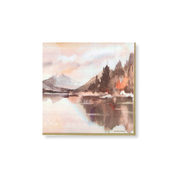 Manor Road The Lake Napkins Cocktail 20 pack