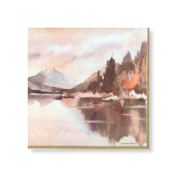 Manor Road The Lake Napkins Luncheon 20 pack