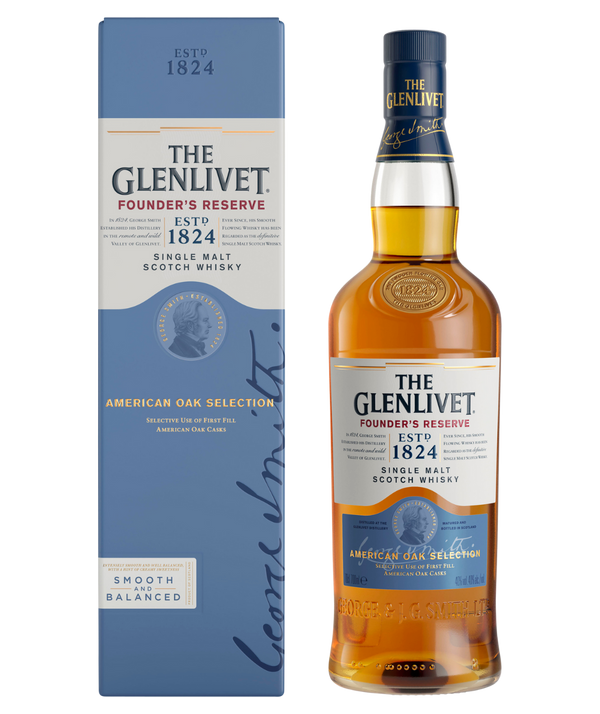 Glenlivet Founders Reserve Single Malt Scotch Whisky 700ml