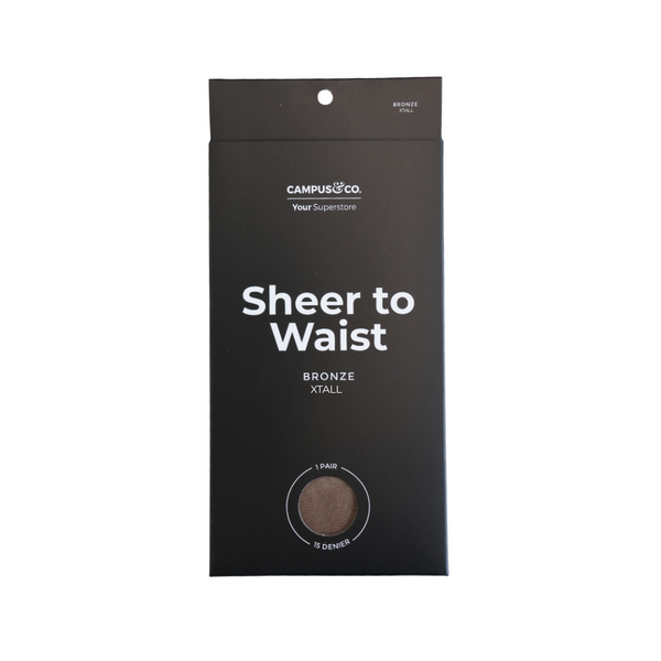 Campus&Co. Satin Sheer to Waist Bronze XTall