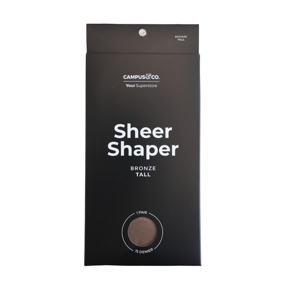 Campus&Co. Satin Sheer Shaper Bronze Tall