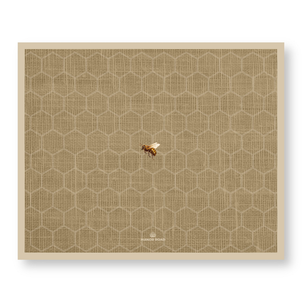 Manor Road Linen Honeycomb Paper Placemat Pad 30 sheets
