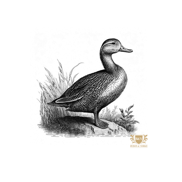 Byron & Yorke Duck Luncheon Napkin