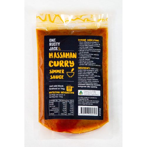 One Rusty Jack Massaman Curry Simmer Sauce 400g