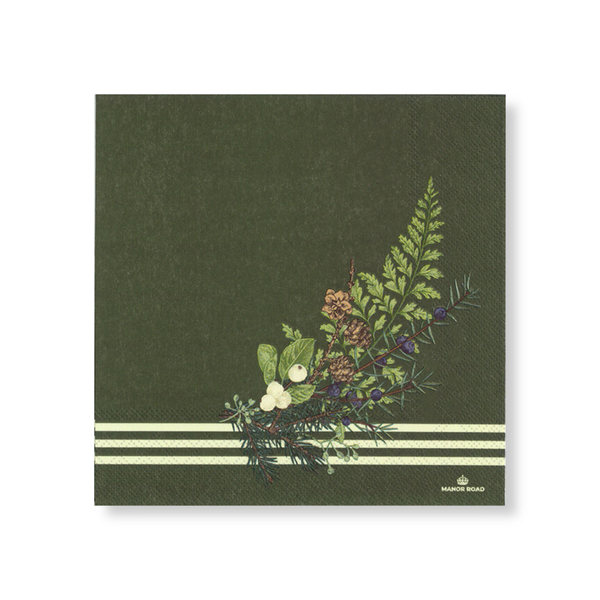 Manor Road Forest Forage Napkins Luncheon 20 pack