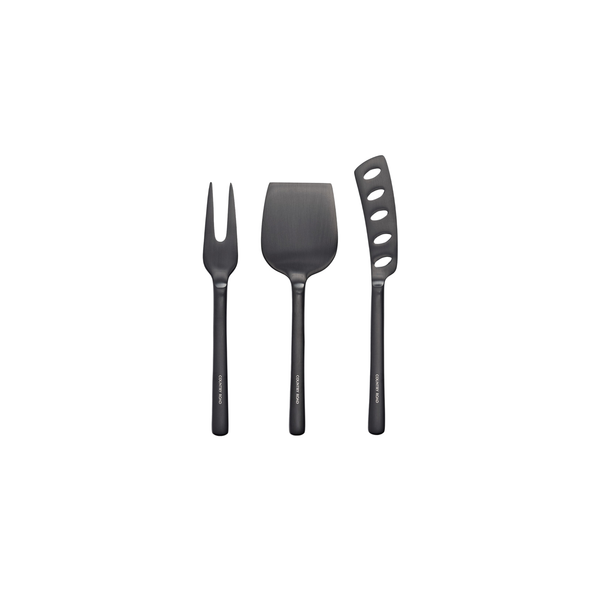 Nolan Cheese Knife Set Black