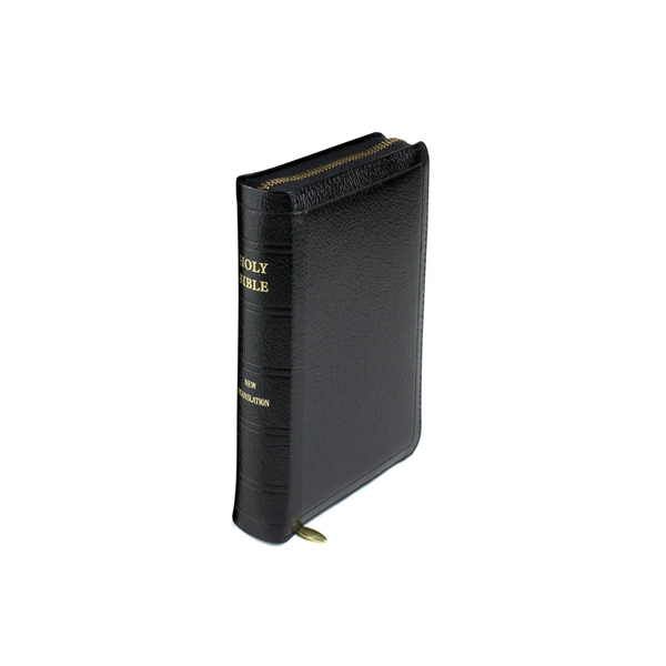 JN Darby Pocket Bible with Zip and Maps in Bonded Leather