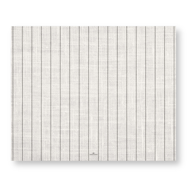 Manor Road Linen Pinstripe Paper Placemat Pad 30 sheets