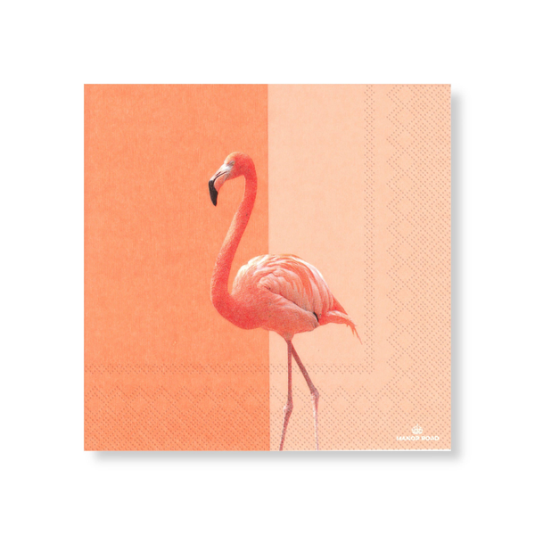 Manor Road Flamingo Napkin Luncheon 20 Pack