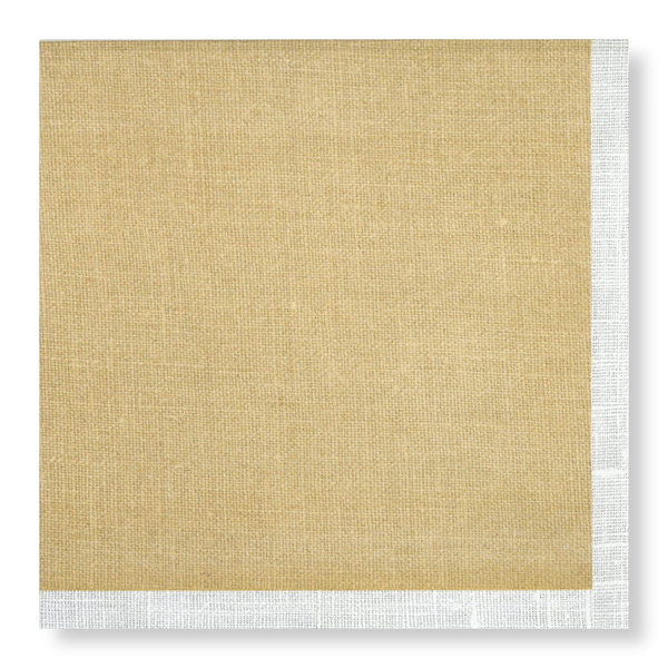 Manor Road Linen Gold Napkins Dinner 20 pack