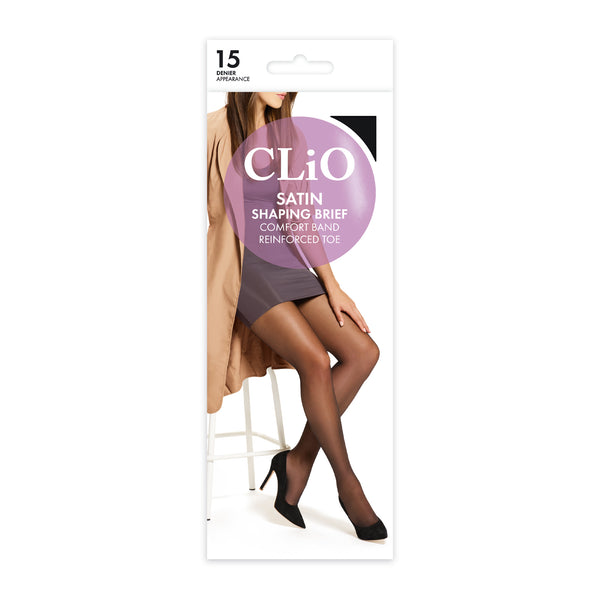 Clio Satin Shaper Black Tall