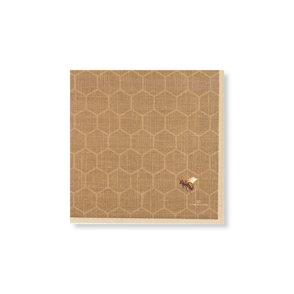 Manor Road Linen Honeycomb Napkins Cocktail 20 pack